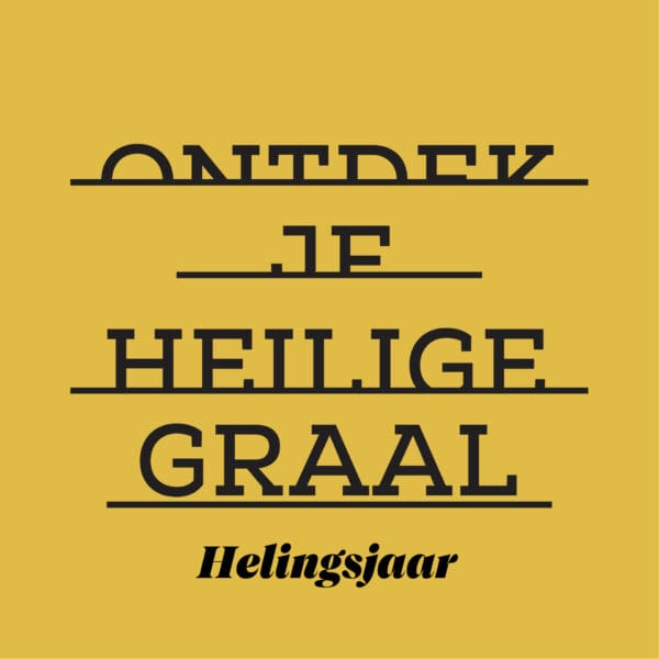 Ontdek je Heilige Graal Helingsjaar | start 6 september